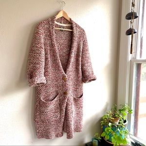 Warm Long Sweater Jacket